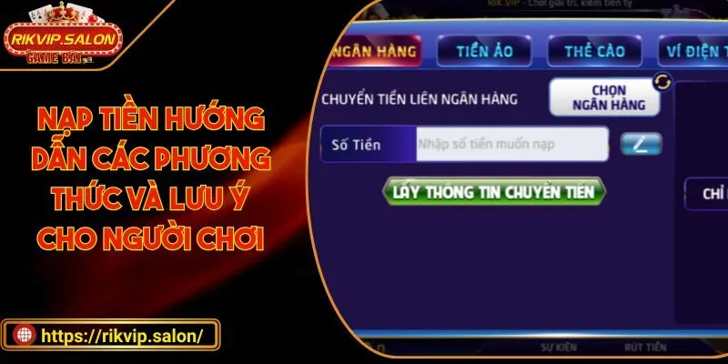 nạp tiền